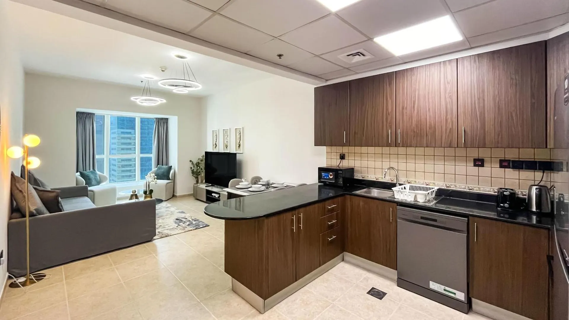 Apartment Livbnb-High Rise 1Br With Balcony Near Barasti Beach Dubai United Arab Emirates
