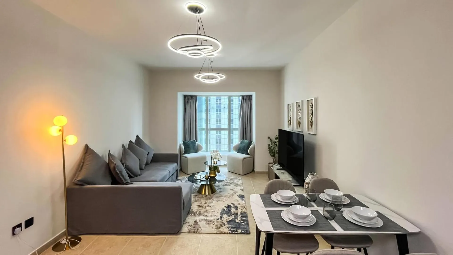 Livbnb-High Rise 1Br With Balcony Near Barasti Beach Dubai Apartment