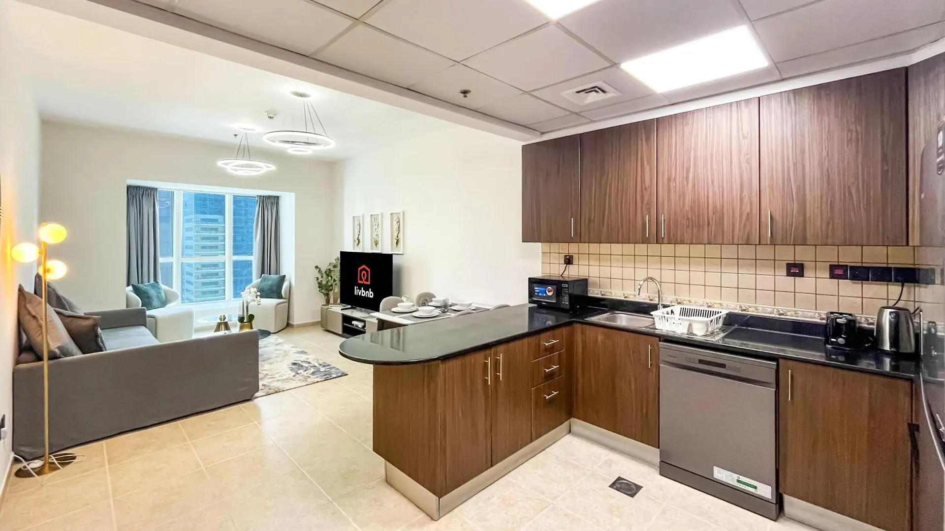 Apartment Livbnb-High Rise 1Br With Balcony Near Barasti Beach Dubai